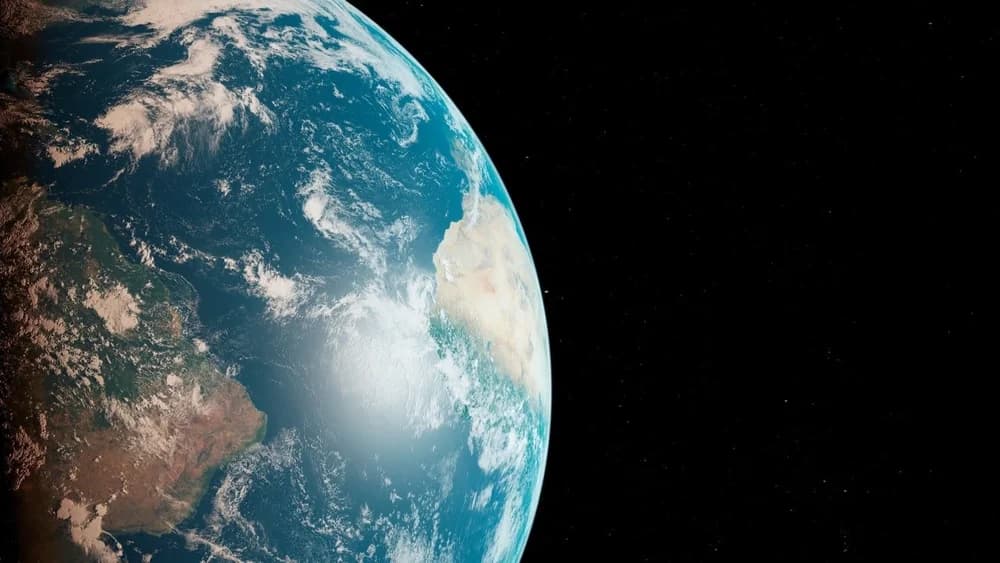 Planet Earth seen from space